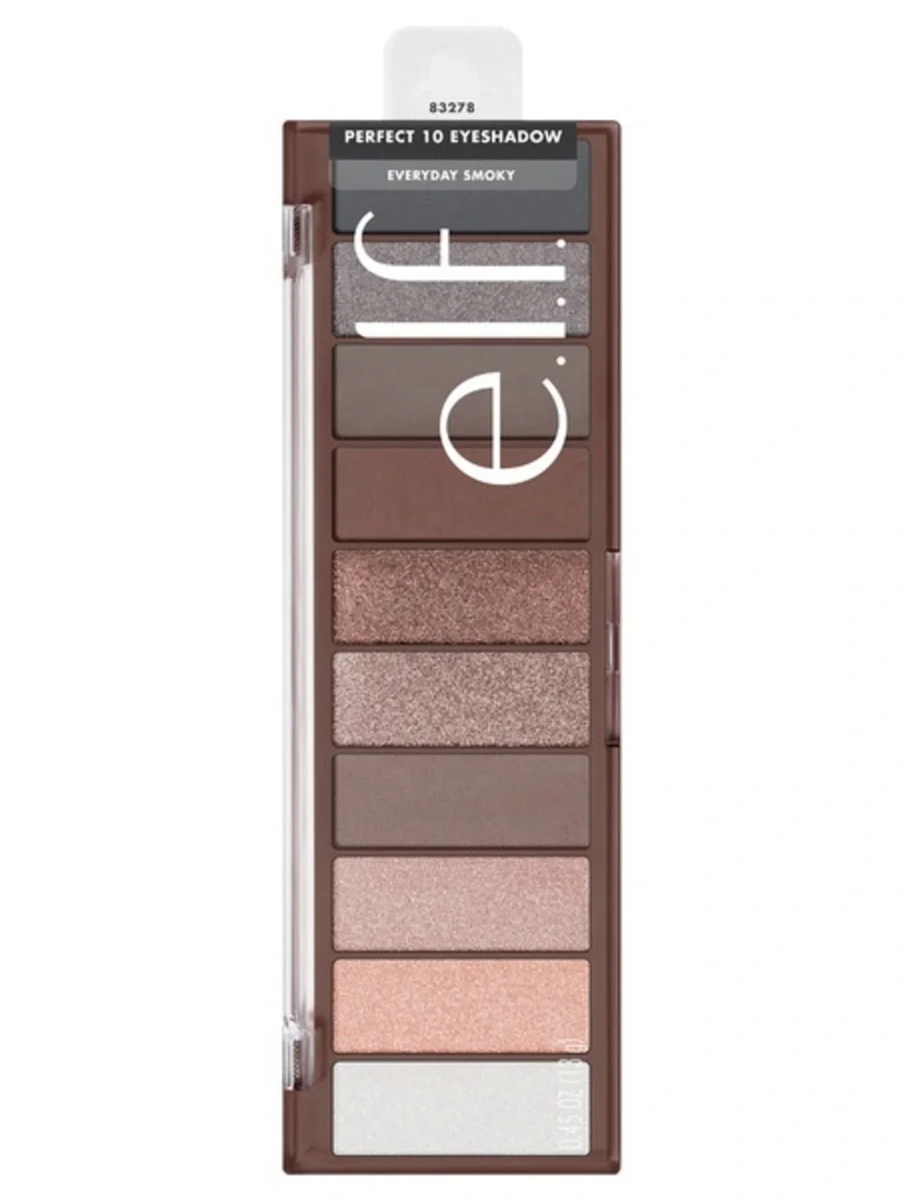e.l.f. Perfect 10 Eyeshadow Palette - Everyday Smoky (Brown & Taupe Shades)